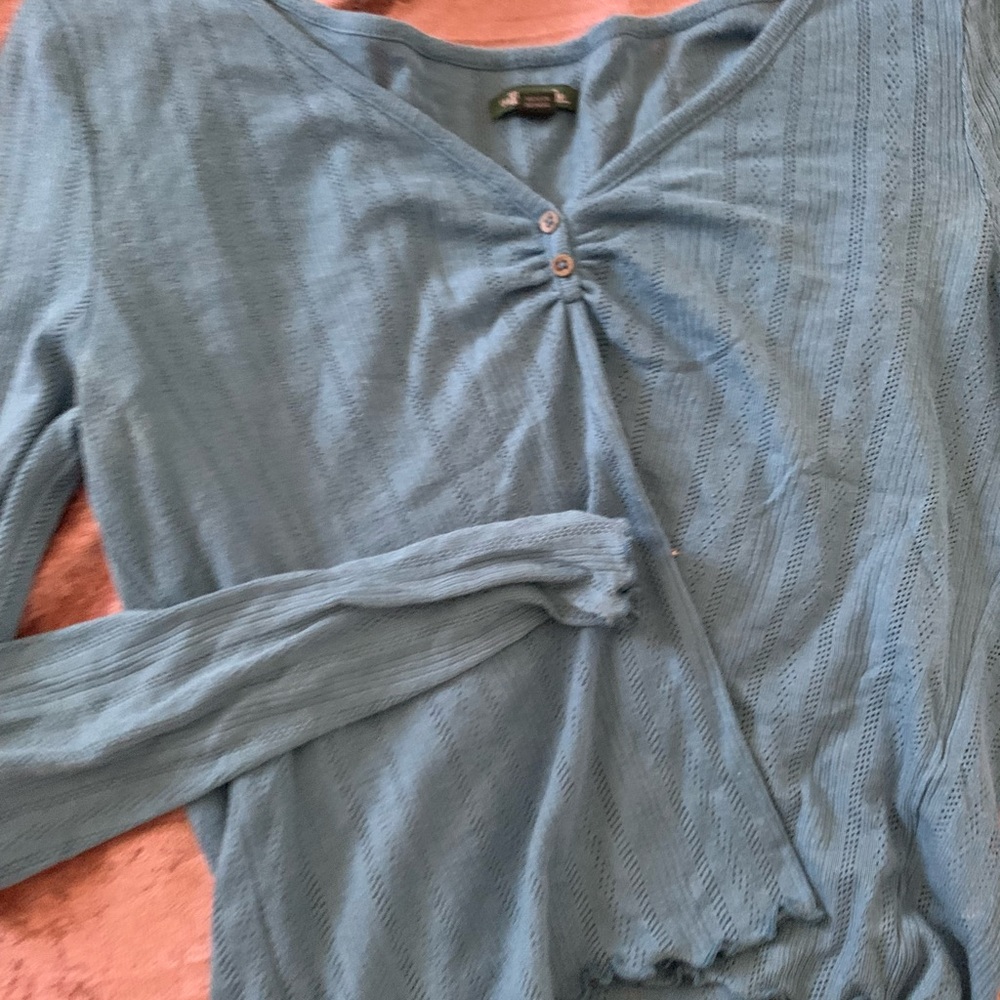 Blue Button Shirt